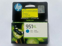 Original HP Nr. 951XL cyan Patrone für 1`500 Seiten, CN046AE